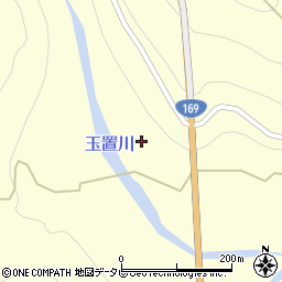 和歌山県新宮市熊野川町玉置口178周辺の地図