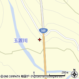 和歌山県新宮市熊野川町玉置口150周辺の地図