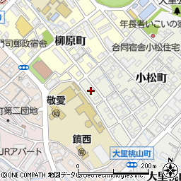 福岡県北九州市門司区小松町9-4周辺の地図