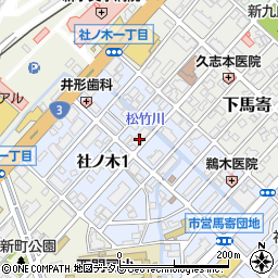 馬寄団地１１号棟周辺の地図