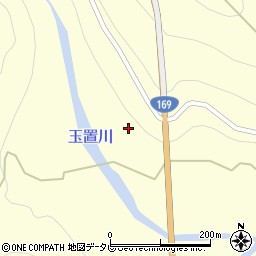 和歌山県新宮市熊野川町玉置口175周辺の地図