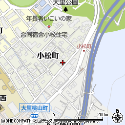 福岡県北九州市門司区小松町2-18周辺の地図