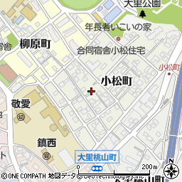 福岡県北九州市門司区小松町4-29周辺の地図