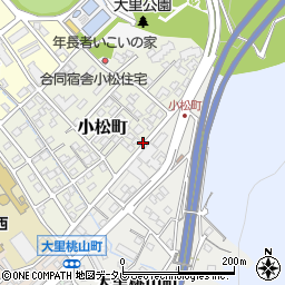 福岡県北九州市門司区小松町2-16周辺の地図