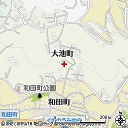 福岡県北九州市若松区大池町9-81周辺の地図