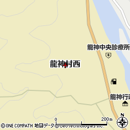 〒645-0415 和歌山県田辺市龍神村西の地図