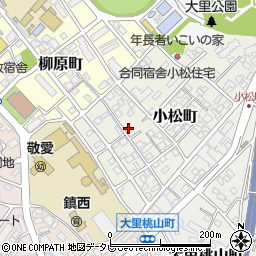 福岡県北九州市門司区小松町4-30周辺の地図