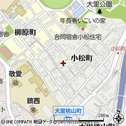 福岡県北九州市門司区小松町4周辺の地図