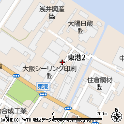 九州石油ガス株式会社　北九州オフィス周辺の地図