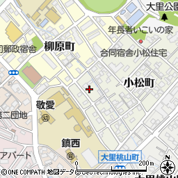 福岡県北九州市門司区小松町8周辺の地図