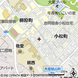 福岡県北九州市門司区小松町8周辺の地図