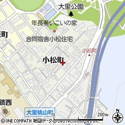 福岡県北九州市門司区小松町2周辺の地図