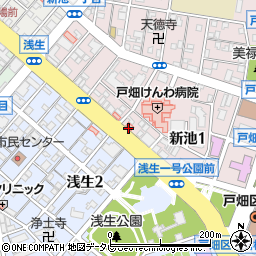熊野眼科医院周辺の地図