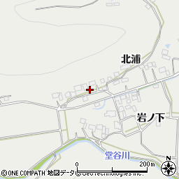 徳島県阿南市長生町北浦70周辺の地図