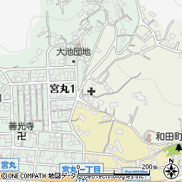 福岡県北九州市若松区大池町13-11周辺の地図