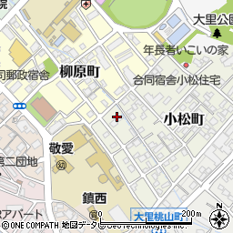 福岡県北九州市門司区小松町8-2周辺の地図