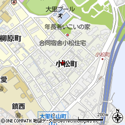 福岡県北九州市門司区小松町2-38周辺の地図