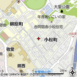 福岡県北九州市門司区小松町4-6周辺の地図