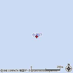 小瀬戸周辺の地図