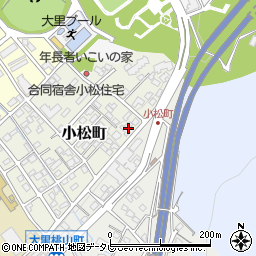 福岡県北九州市門司区小松町2-13周辺の地図