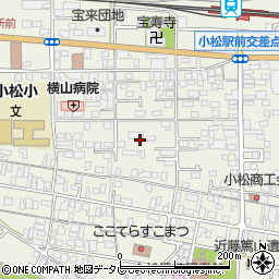 愛媛県西条市小松町新屋敷周辺の地図