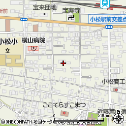 愛媛県西条市小松町新屋敷周辺の地図