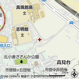 福岡県北九州市小倉北区中井口3-43周辺の地図