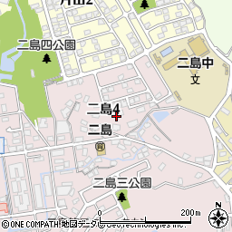 鍵屋の緊急隊・若松店周辺の地図