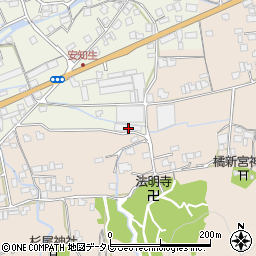 愛媛県西条市安知生255周辺の地図