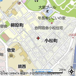 福岡県北九州市門司区小松町4-5周辺の地図