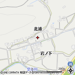 徳島県阿南市長生町北浦16周辺の地図