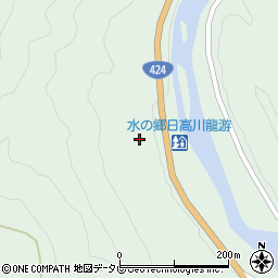 和歌山県田辺市龍神村福井530周辺の地図