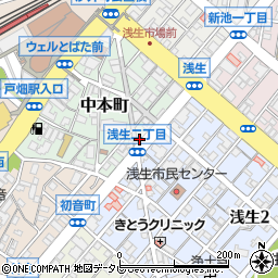 梅田公認会計士事務所周辺の地図