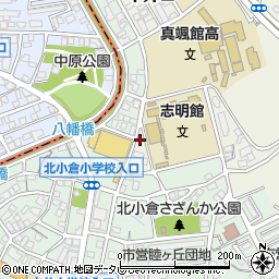 福岡県北九州市小倉北区中井口4-47周辺の地図