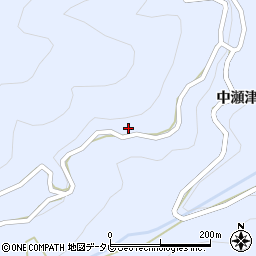 徳島県勝浦郡上勝町生実井ノ岡周辺の地図