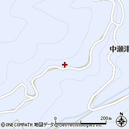 徳島県上勝町（勝浦郡）生実（井ノ岡）周辺の地図