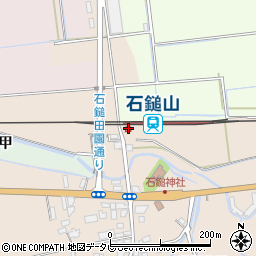 石鎚山駅周辺の地図