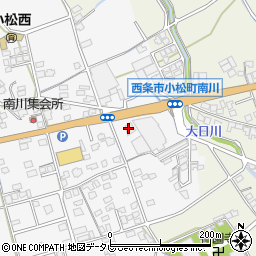 東予信用金庫小松支店周辺の地図
