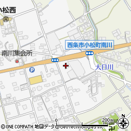 東予信用金庫小松支店周辺の地図