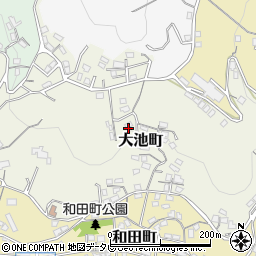 福岡県北九州市若松区大池町9-67周辺の地図