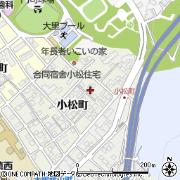 福岡県北九州市門司区小松町2-3周辺の地図