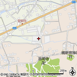愛媛県西条市安知生253周辺の地図