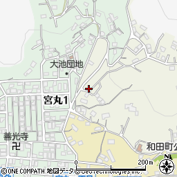 福岡県北九州市若松区大池町14-31周辺の地図