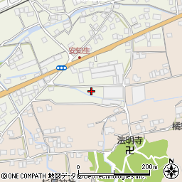 愛媛県西条市安知生257-3周辺の地図