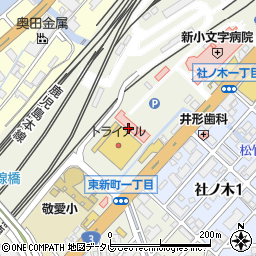 福岡県北九州市門司区大里新町11-5周辺の地図