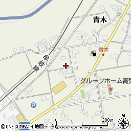 徳島県阿南市見能林町青木周辺の地図
