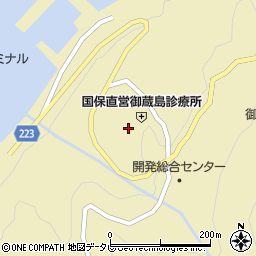東京都御蔵島村かんぶり周辺の地図