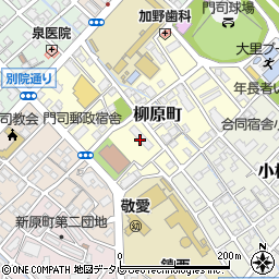 ＪＲ門司寮周辺の地図