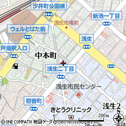 森永青果店周辺の地図