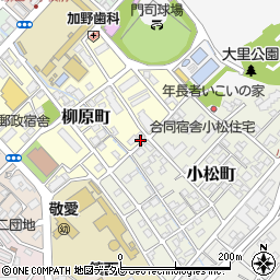 福岡県北九州市門司区柳原町9-11周辺の地図
